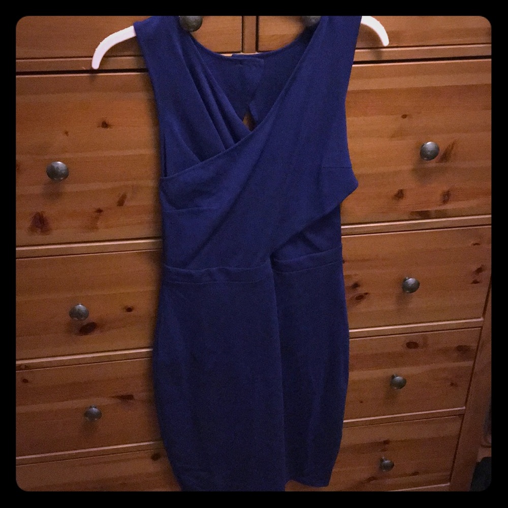 Cupcakes & Cashmere NWT Cocktail Blue Dress